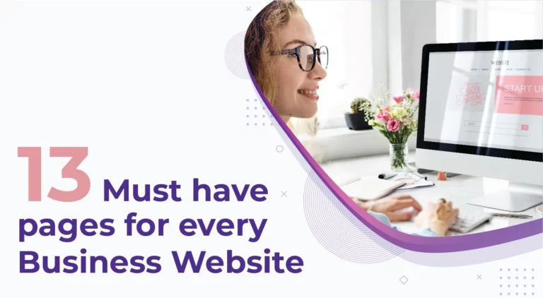 13 Must have pages for every business website