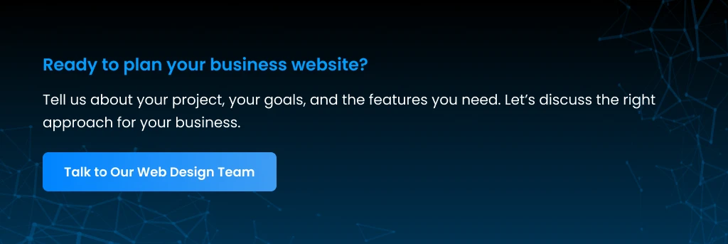 Plan Your Business Website Design