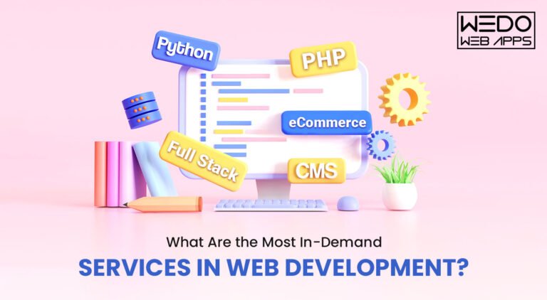 What are the most in demand services in web development?