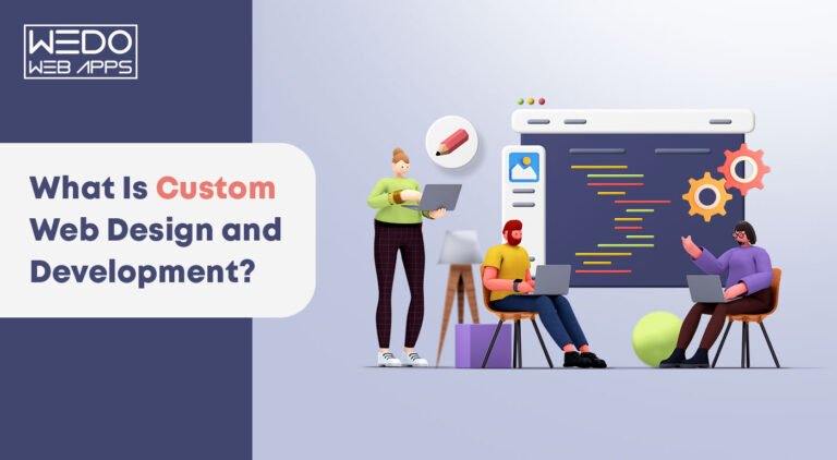 What is Custom web design and web development?