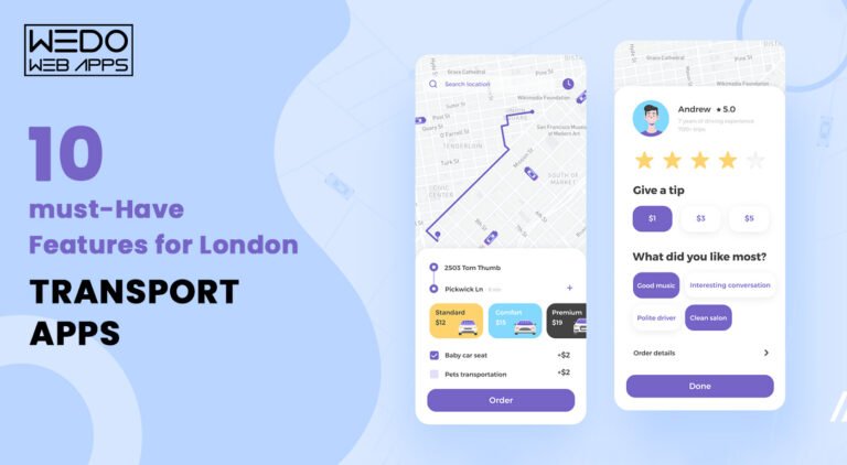 10 Must-Have Features For London Transport Apps