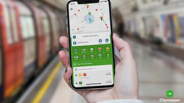Citymapper Journey Planner App