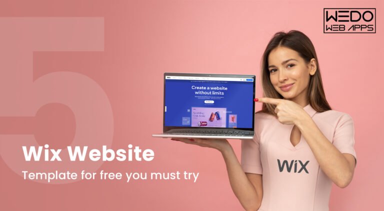 5 Wix Website Template For Free
