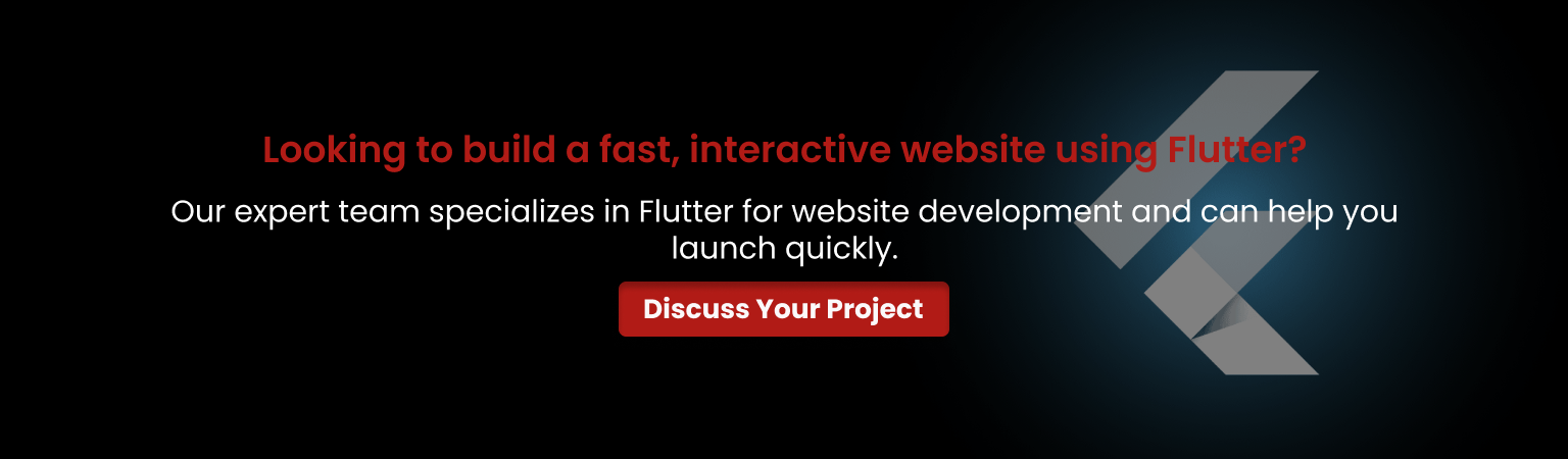 Discuss Flutter web development project with experts