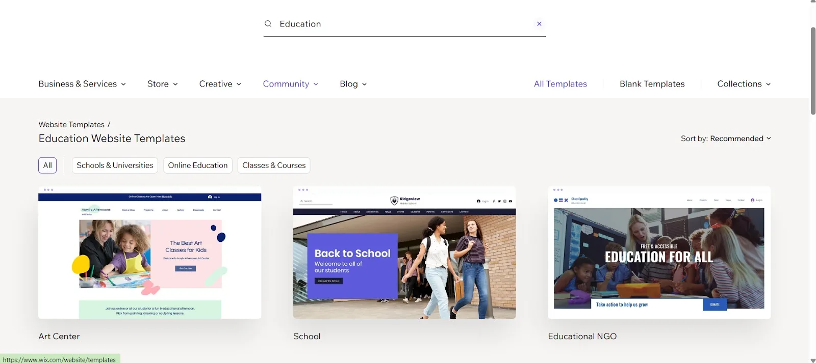 Nonprofit Website Templates