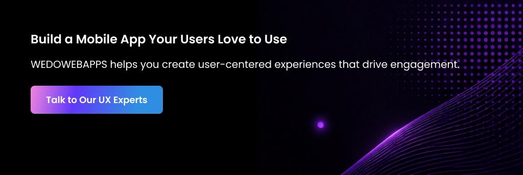 Mobile App UX user experience