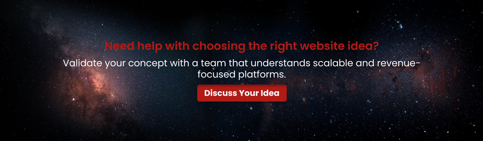 Need help with choosing the right website idea