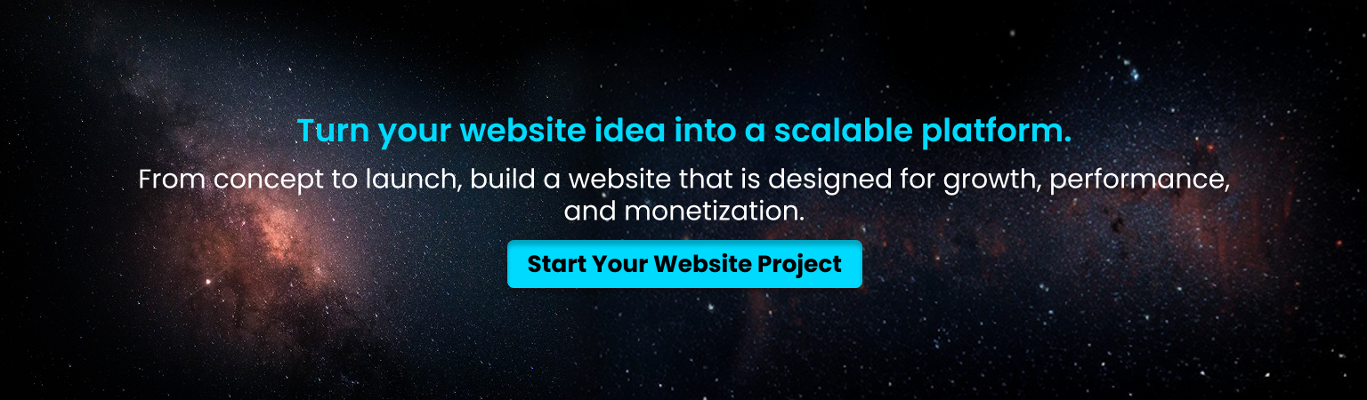 Turn your website idea into scalable platform