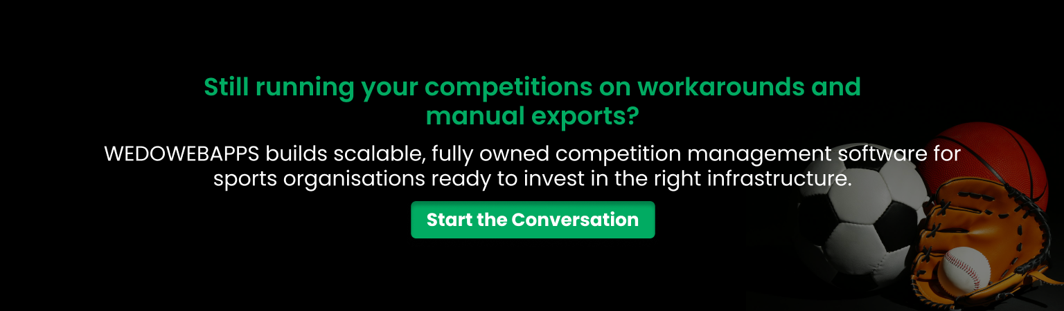 competition management software for sports