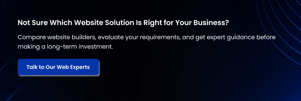 Right Website Solution for Business Choose the Right Website Solution