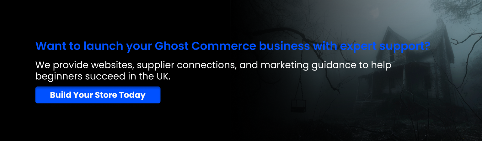 Launch ghost commerce business with expert support in UK