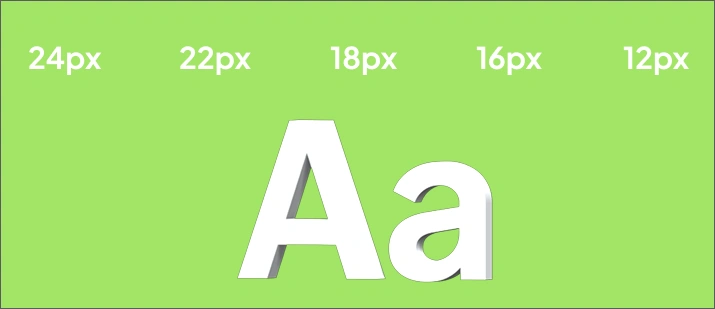 font-size