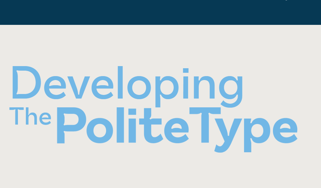 Polite Typeface