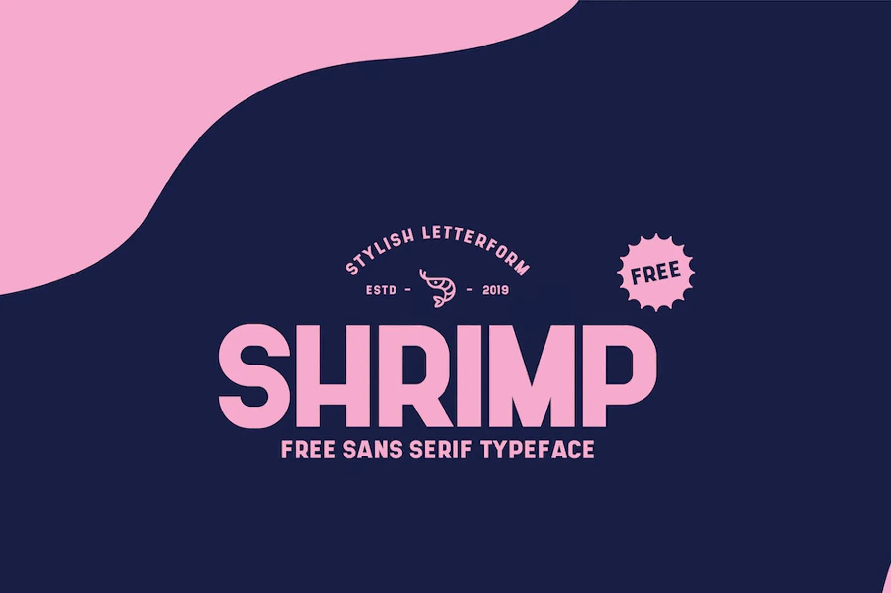 Shrimp A Free Sans Serif Font