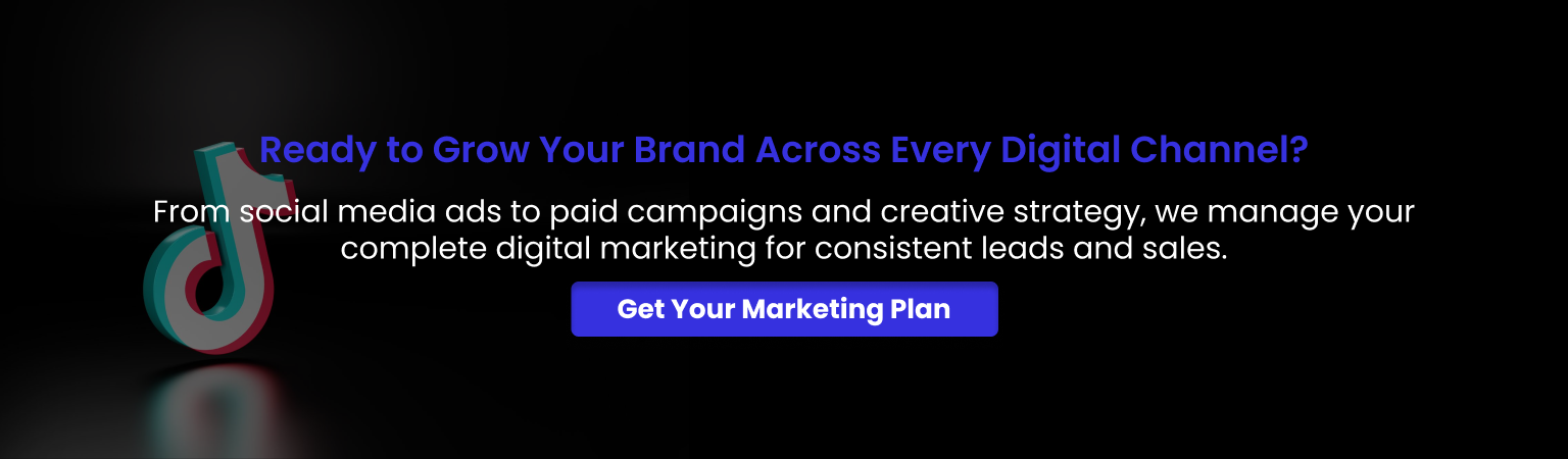Digital marketing banner for brand growth campaigns