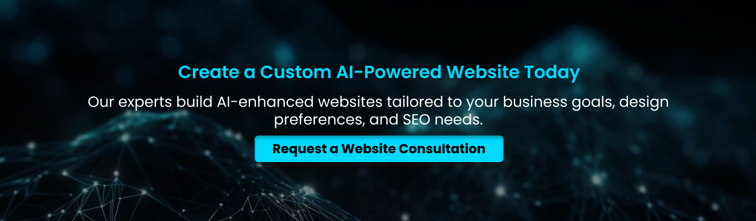 Custom AI powered website built for business growth