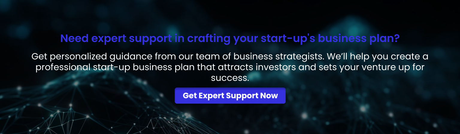 Expert support for creating startup business plans