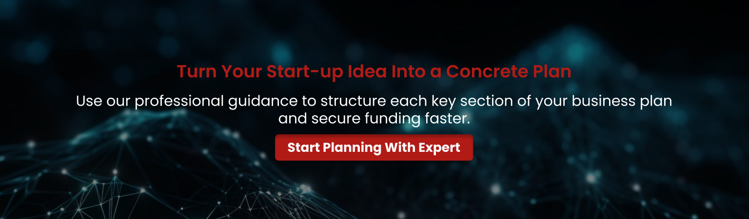 Startup business planning and funding guidance