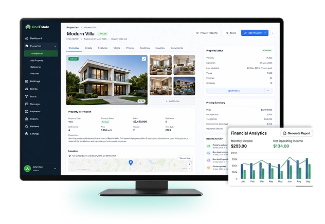 Real Estate Admin