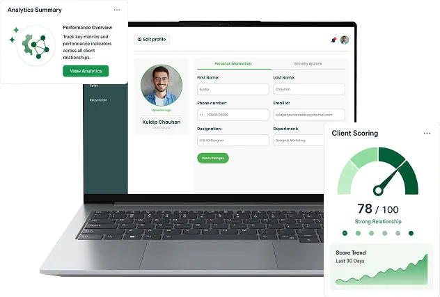 Frontend CRM Software UK