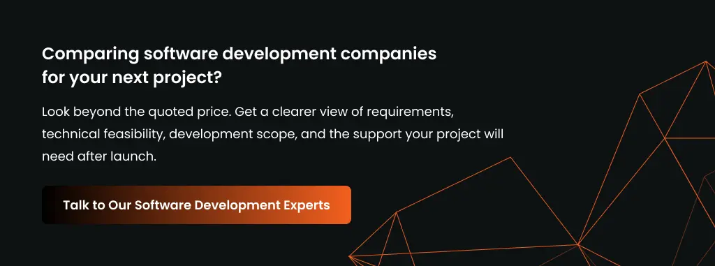 Software Company Comparison UK